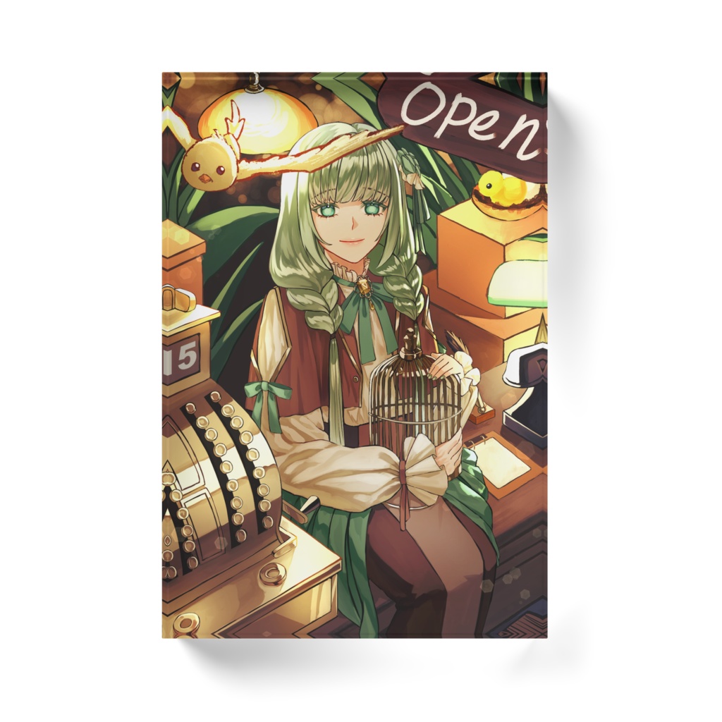 店主 アクリルブロック