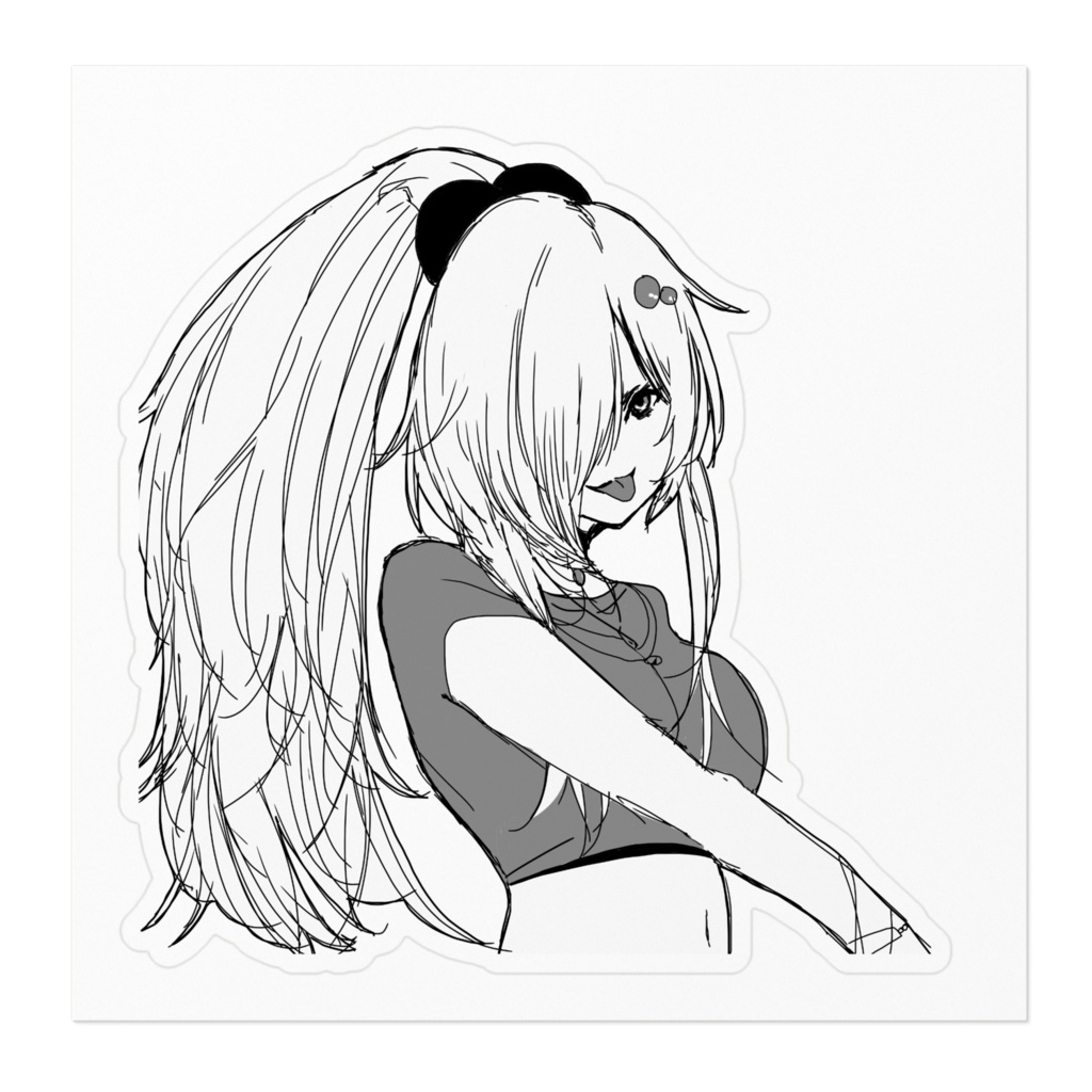 ささがにえんものステッカー