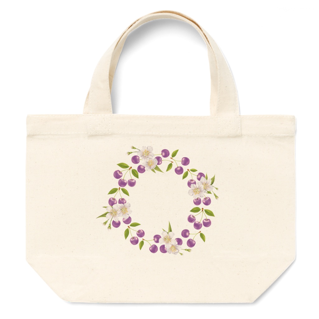 circle cherryトートバッグ(小)