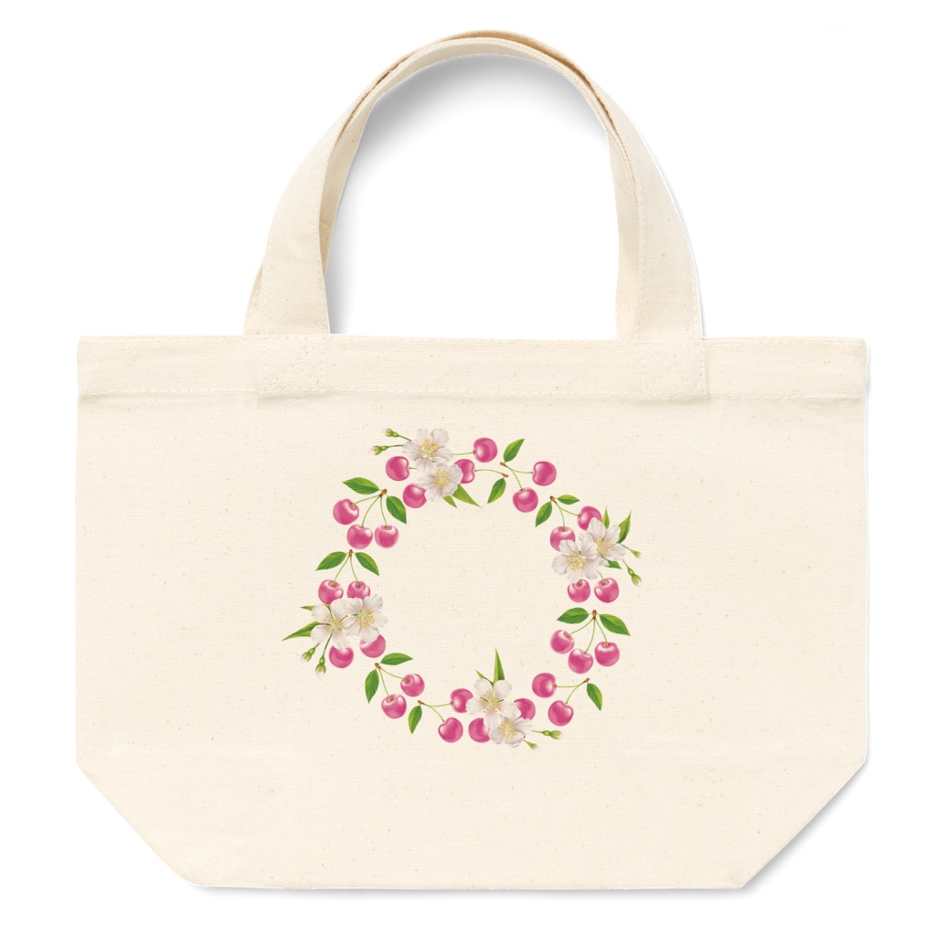 circle cherryトートバッグ(小)