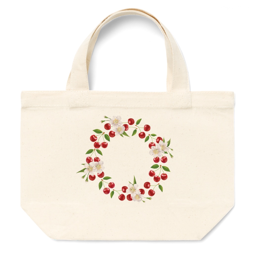 circle cherryトートバッグ(小)