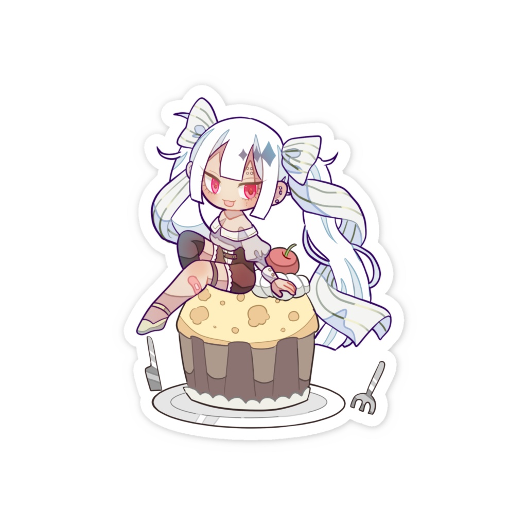 花乃ちゃんステッカー