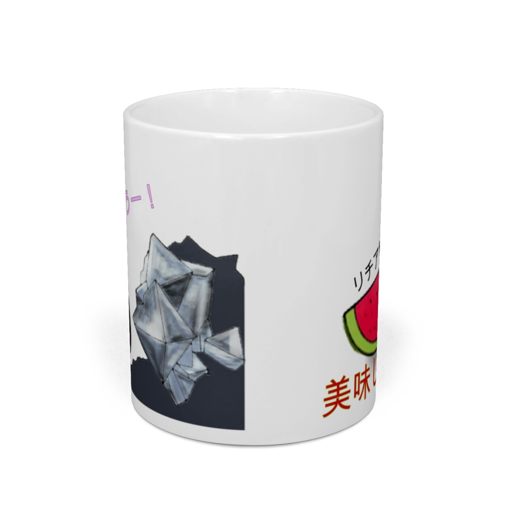 リチア電気石&磁鉄鉱マグカップ