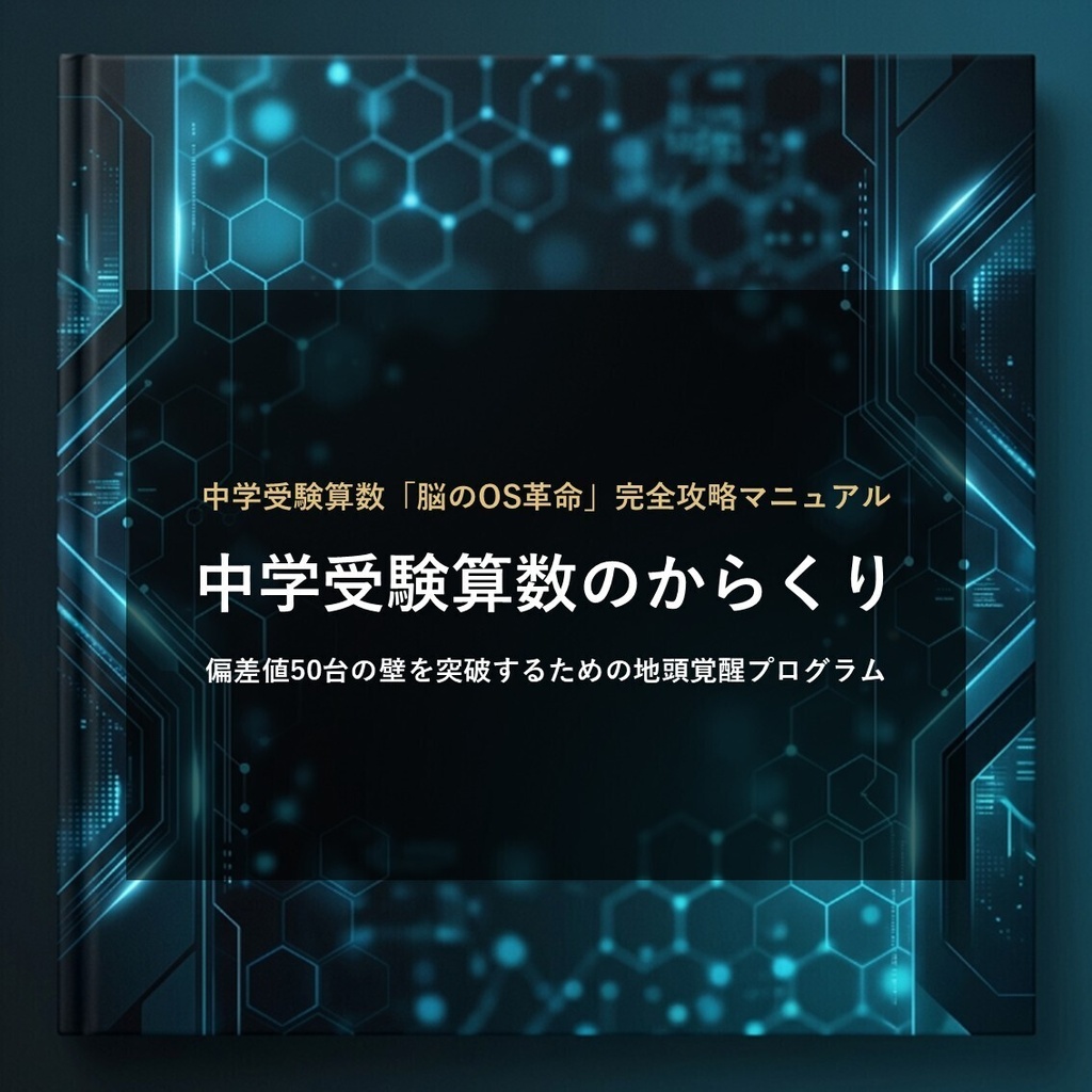 中学受験算数「脳の OS 革命」完全攻略マニュアル 『中学受験算数のからくり』