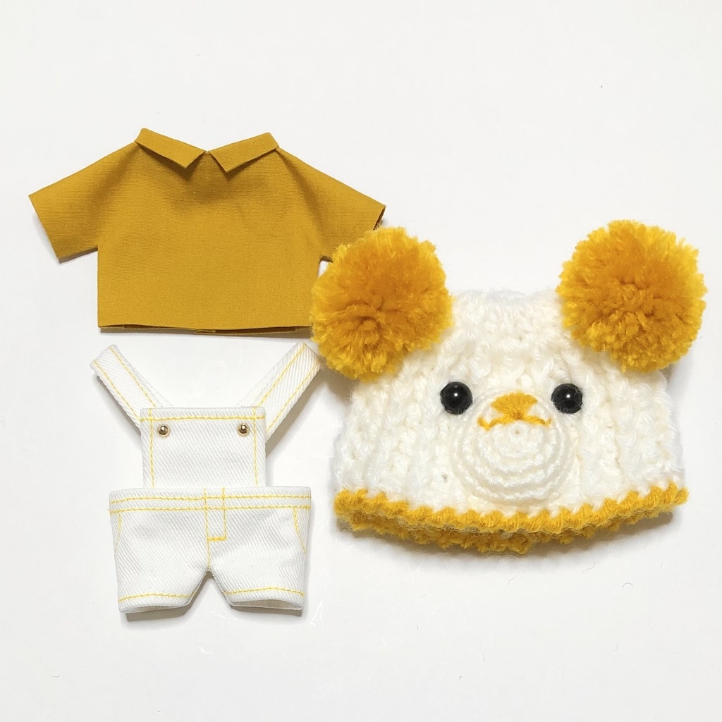 シロクマさんニット帽セット①