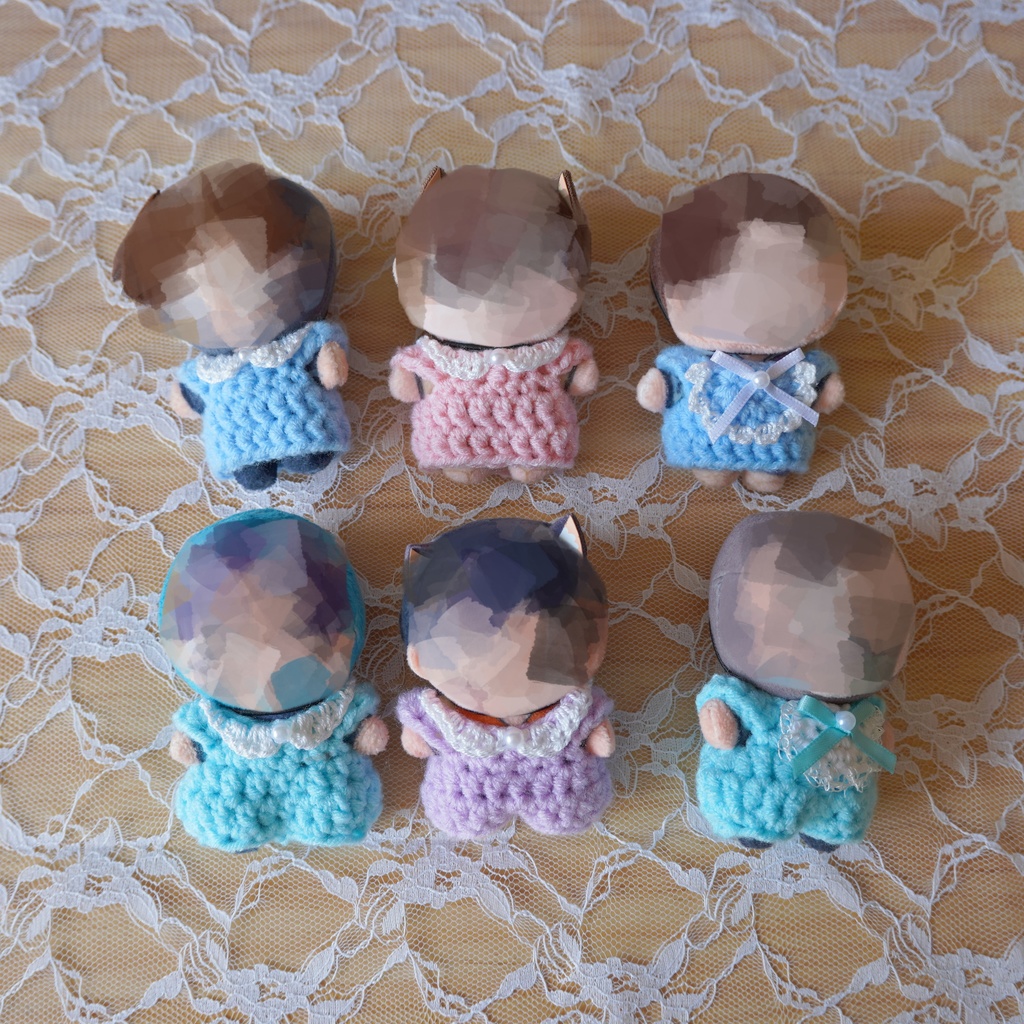 8cm用ぬい服 幼稚園服