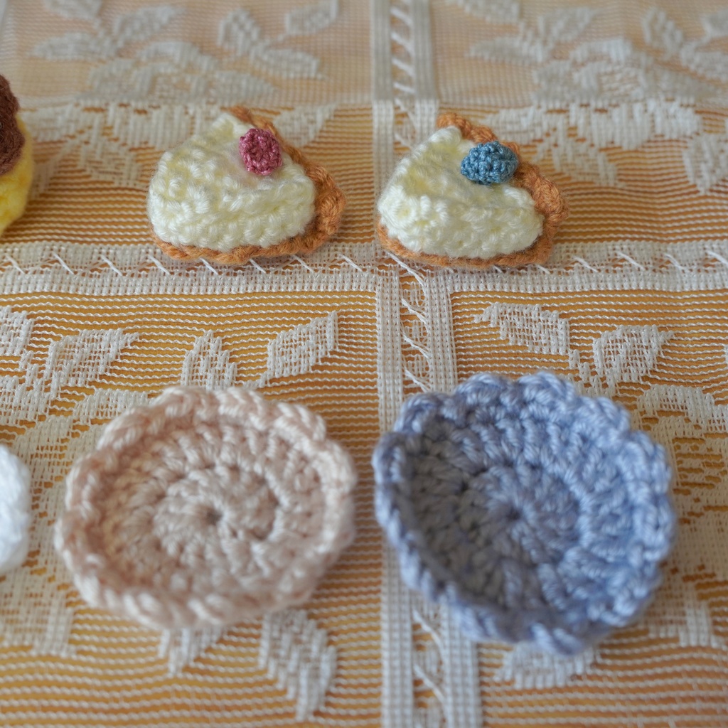 ぬい用カフェタイム スイーツ お皿付き