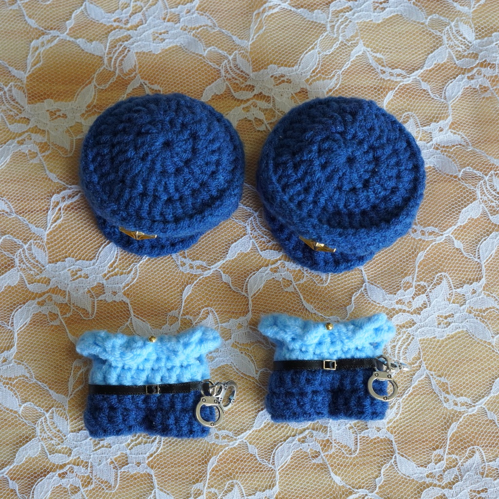 ぬい服 警察官ごっこセット