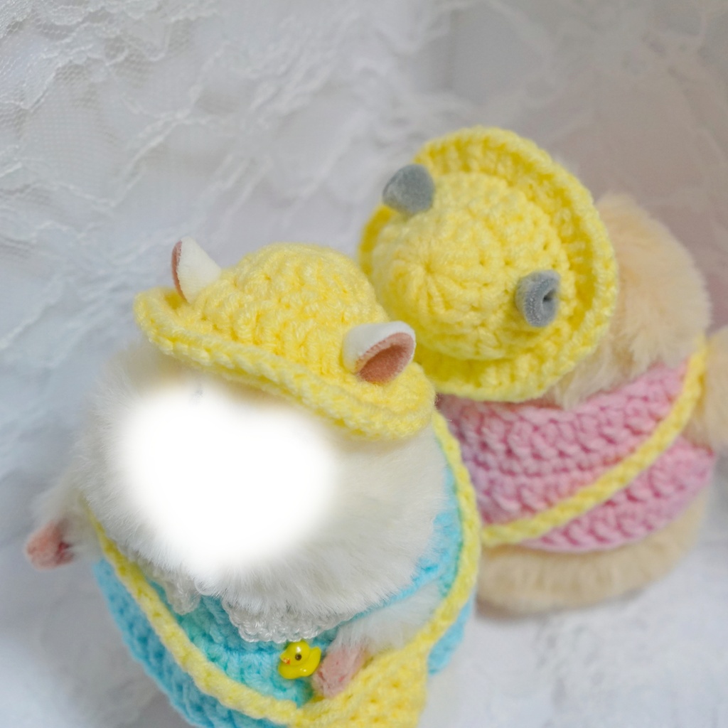 はむにぎり用 ぬい服 幼稚園服セット