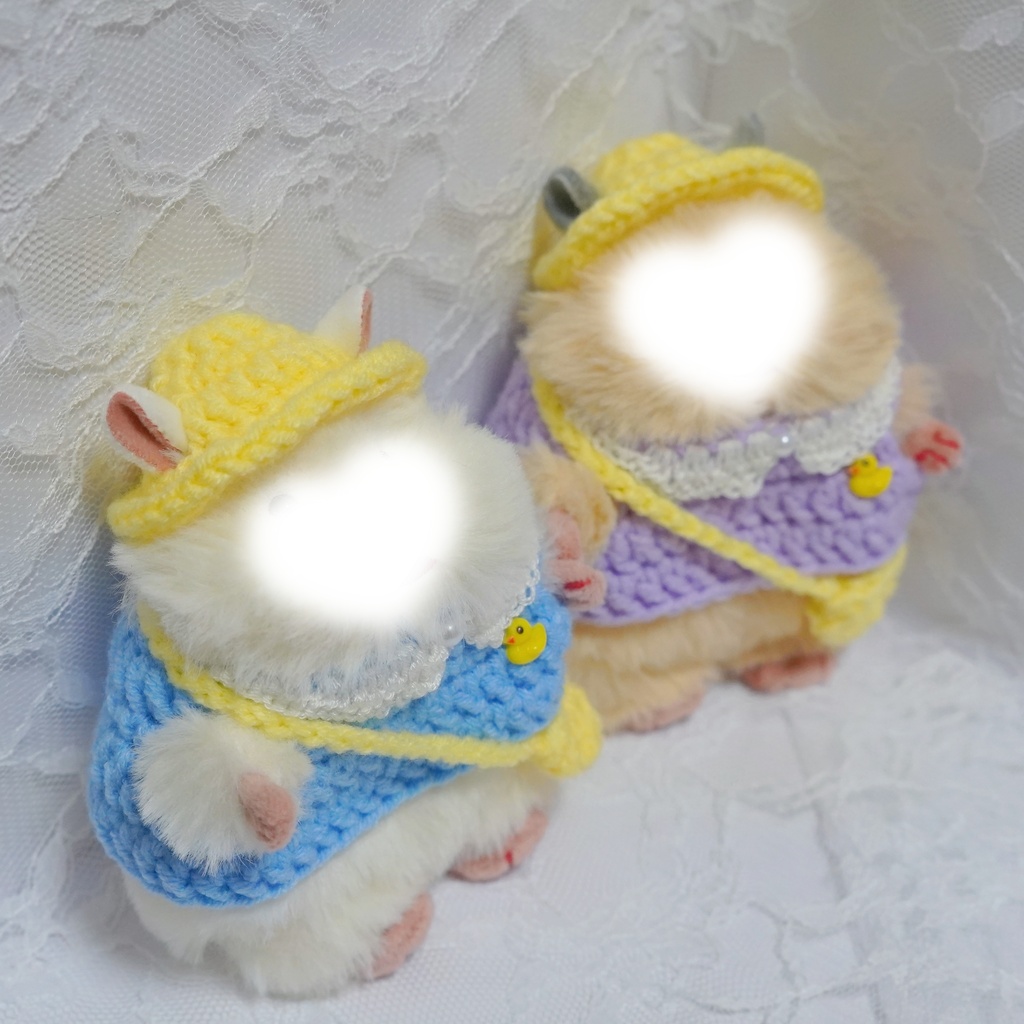 はむにぎり用 ぬい服 幼稚園服セット
