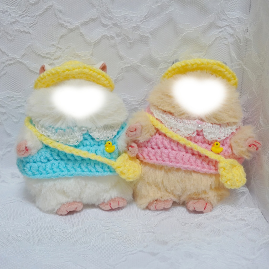はむにぎり用 ぬい服 幼稚園服セット