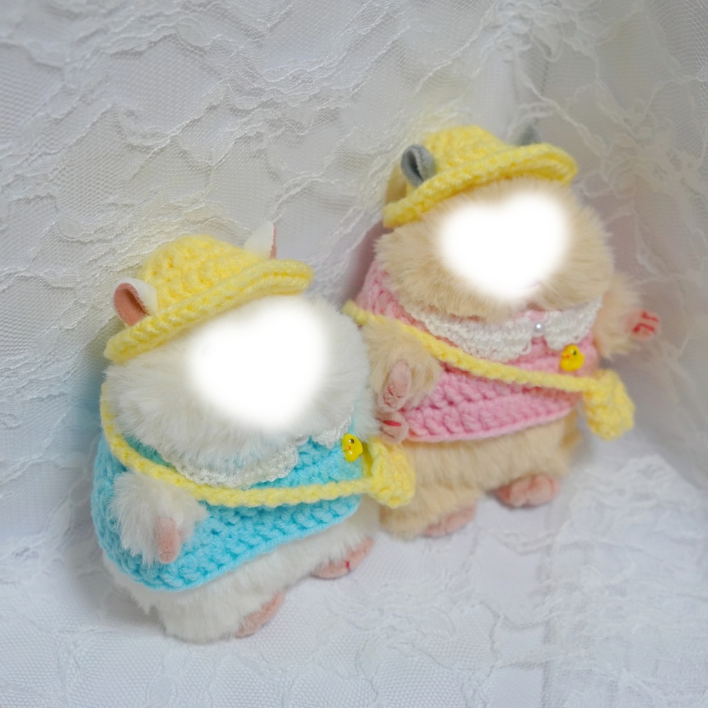 はむにぎり用 ぬい服 幼稚園服セット
