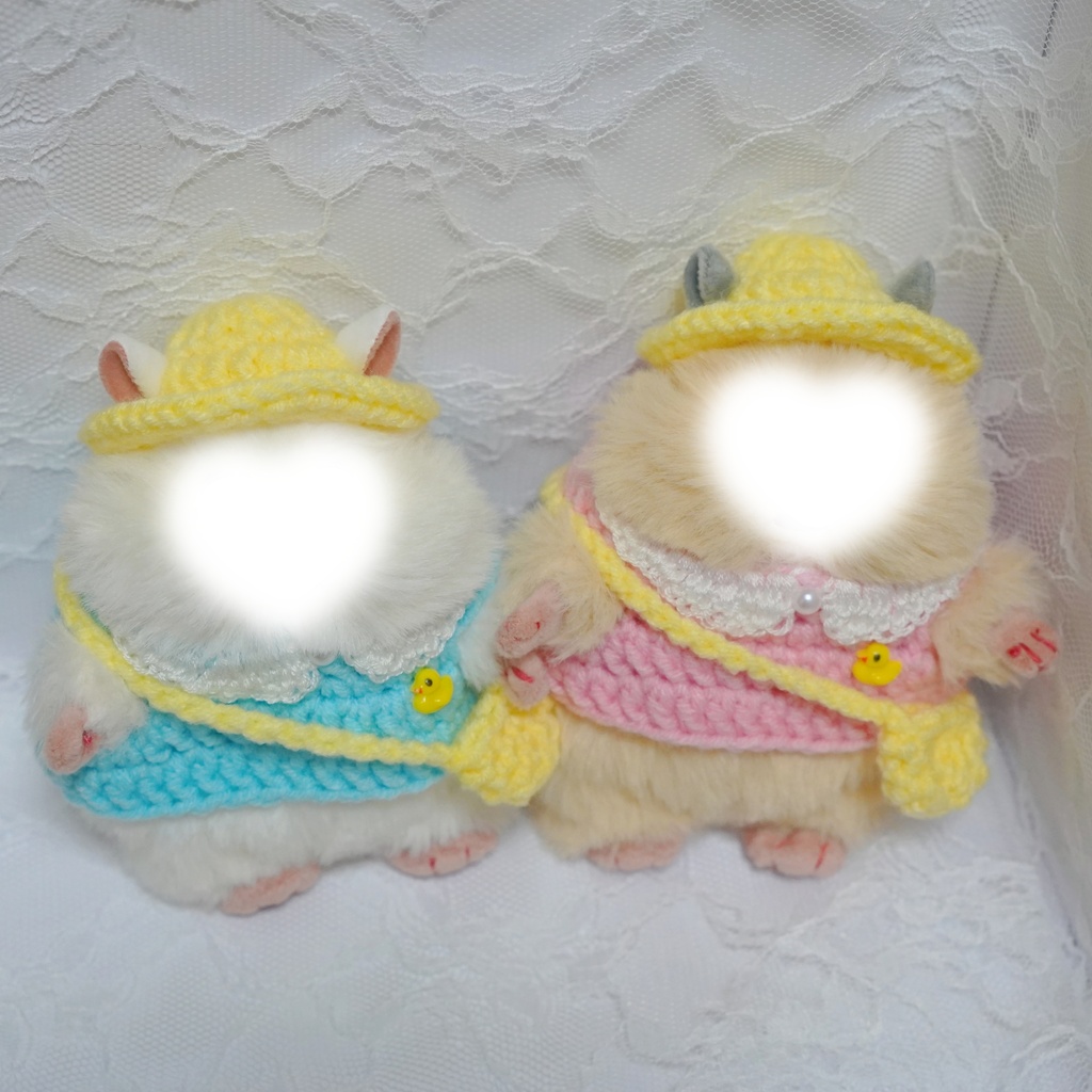 はむにぎり用 ぬい服 幼稚園服セット