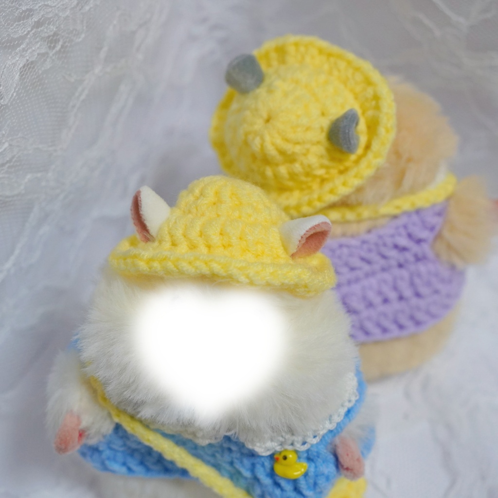 はむにぎり用 ぬい服 幼稚園服セット