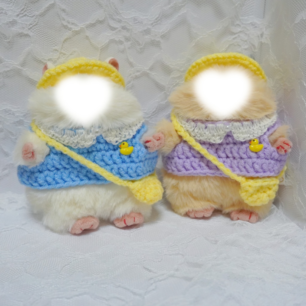 はむにぎり用 ぬい服 幼稚園服セット