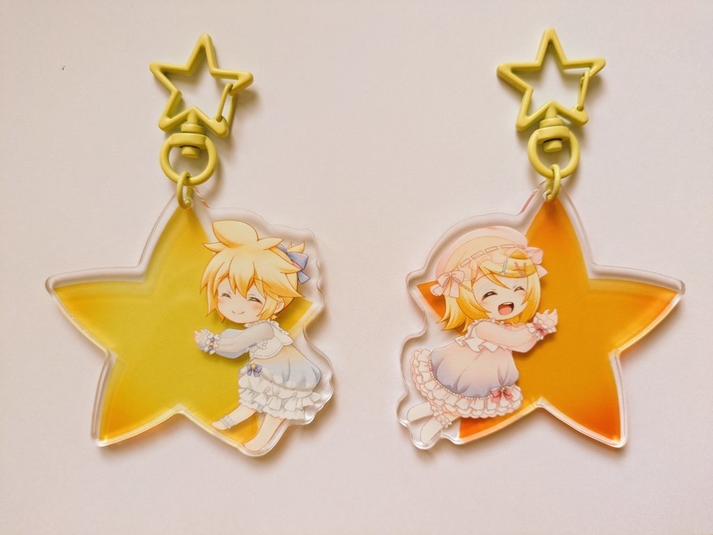 キキララみねアクリルキーホルダー