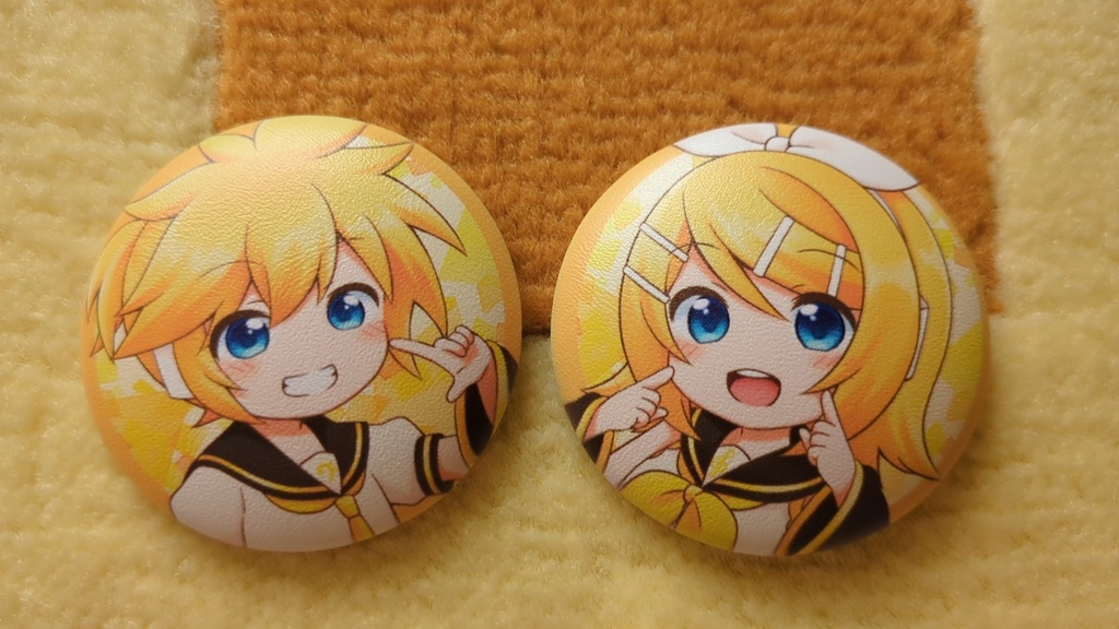デフォみねぷにぷに缶バッジ