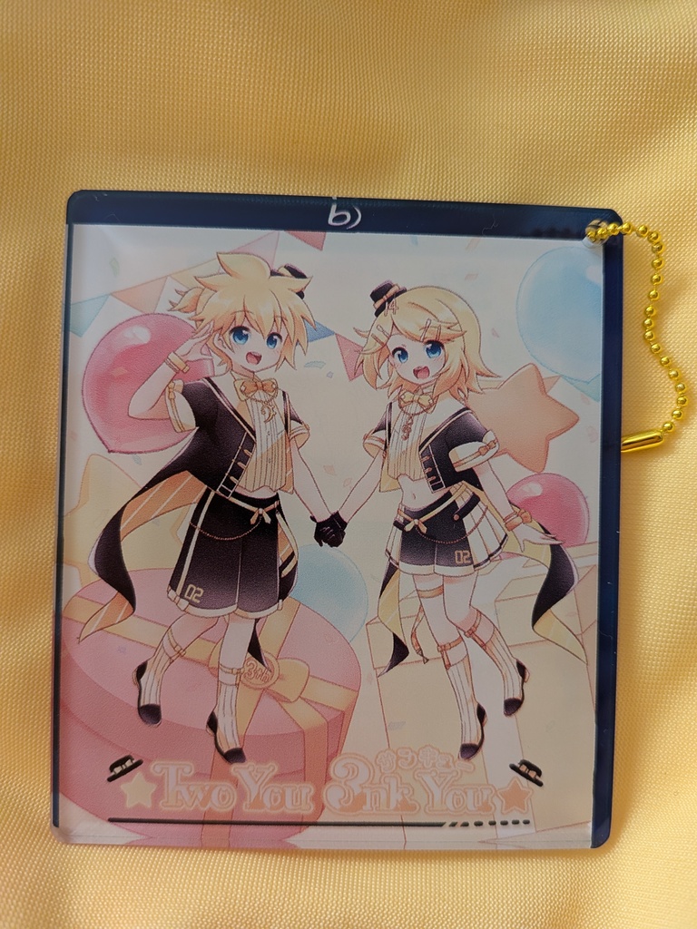 TwoYou3nkYou Blu-ray風アクリルキーホルダー