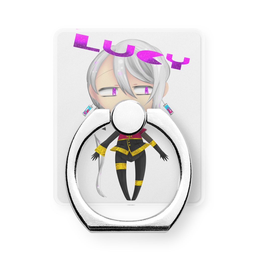 るーしーちゃんのスマホリング
