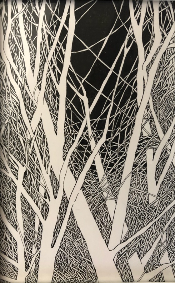 【ペン画】しあわせにたどり着く道