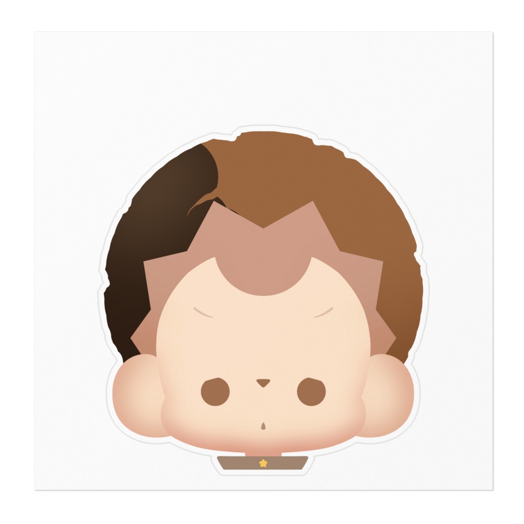 焼きド!、なステッカー。