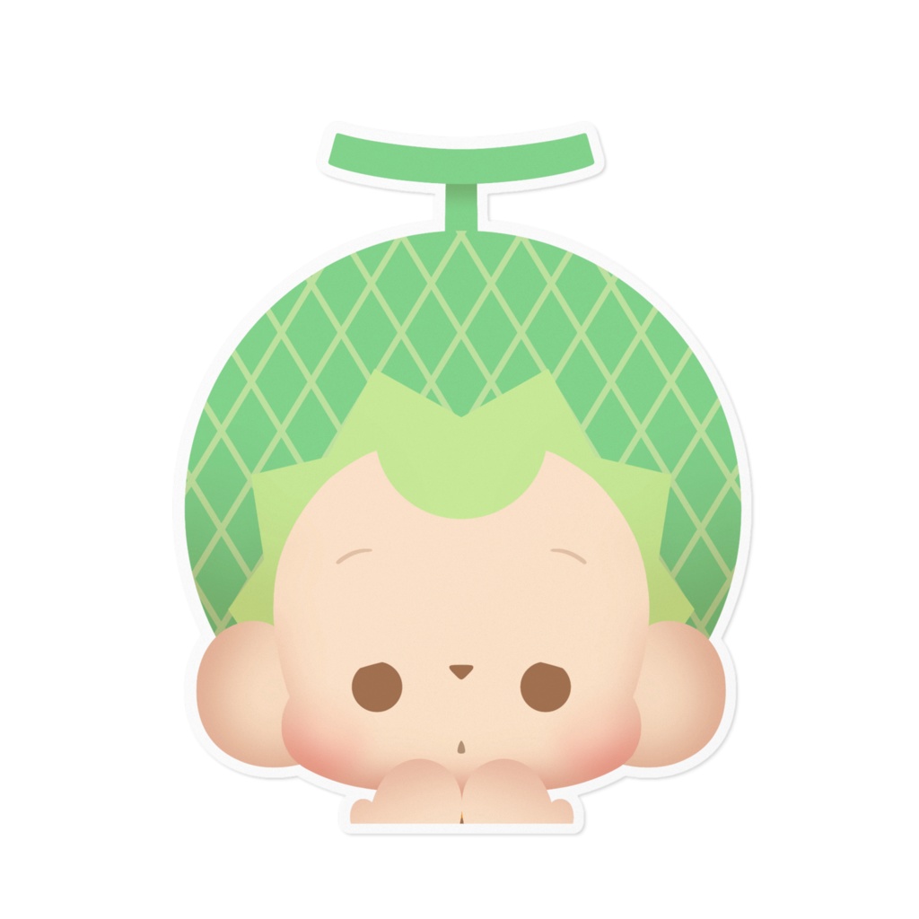 メロメロ、なステッカー。