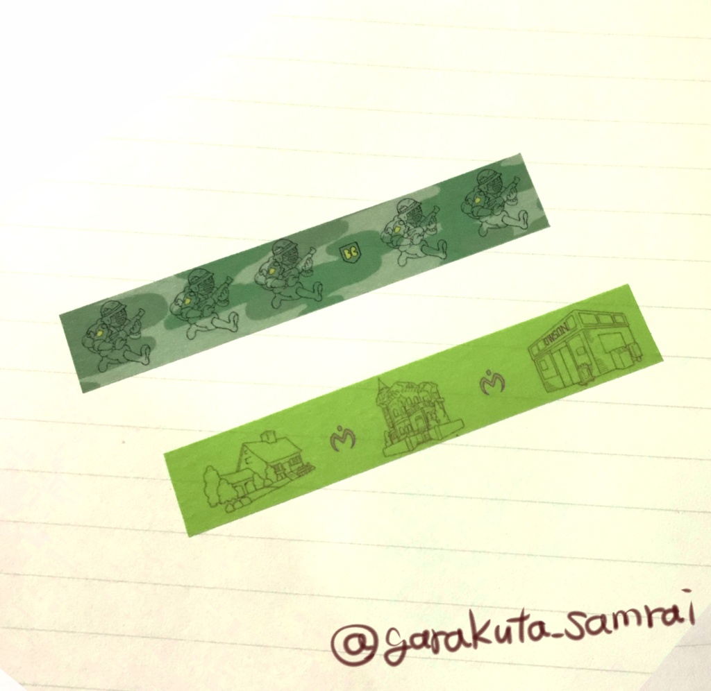 ジョジョ4部「ダイヤモンドは砕けない」モチーフマスキングシート(絵柄4種)