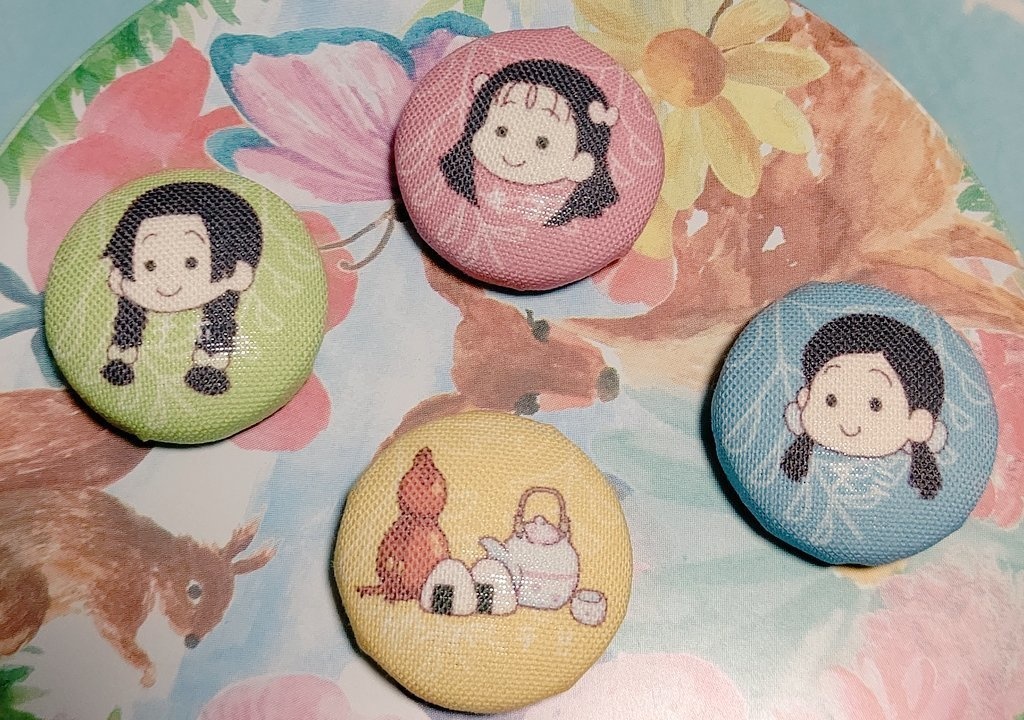 鬼滅の刃 蝶屋敷三人娘応援マグネット