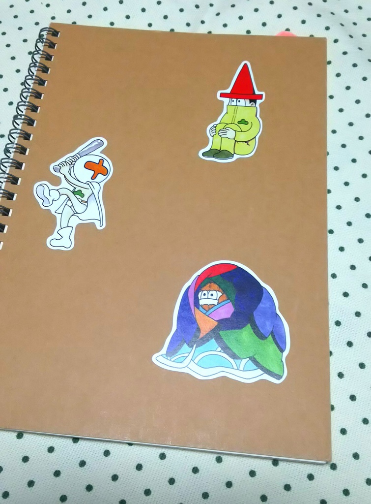 十四松いっぱいカットシールシート