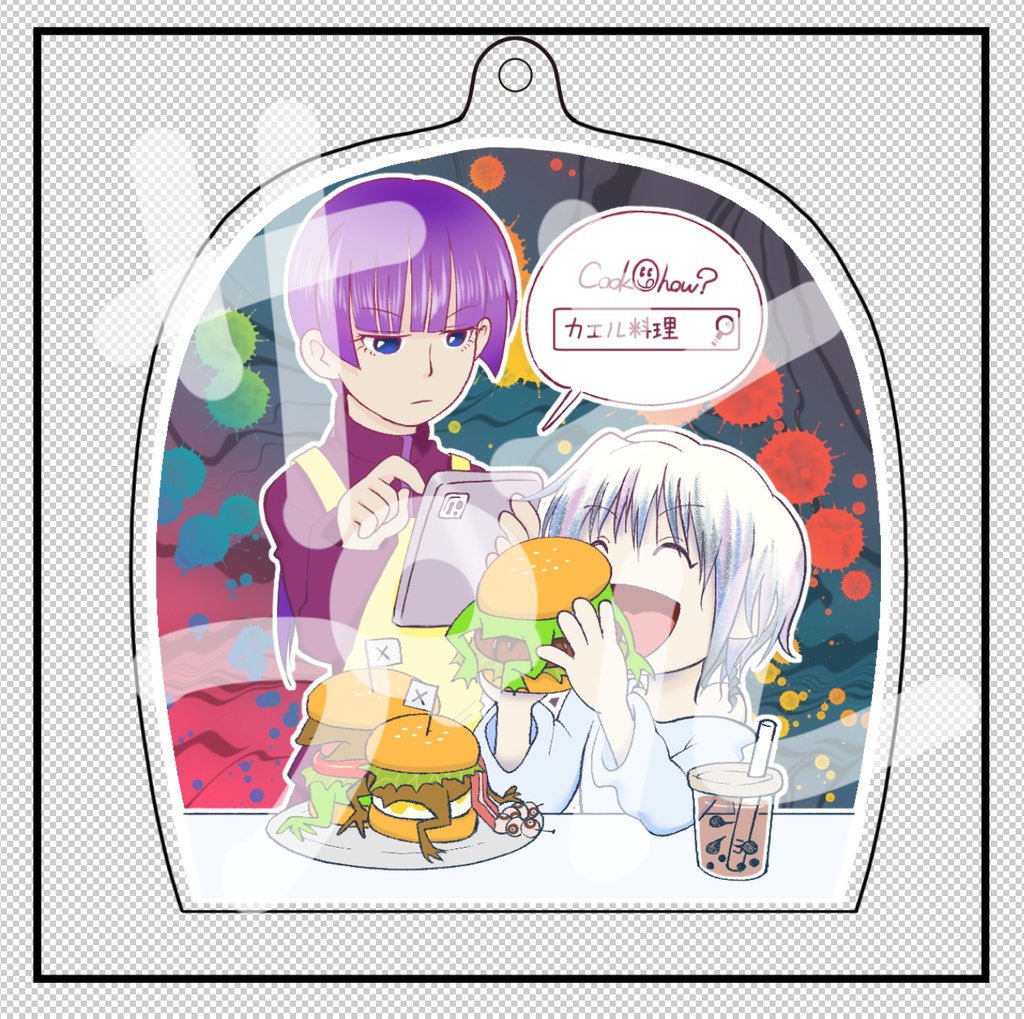 魔人探偵脳噛ネウロ 怪盗XIアクリルキーホルダー