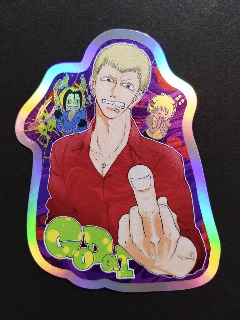 魔人探偵脳噛ネウロ 桂木弥子探偵事務所スマホホロステッカー