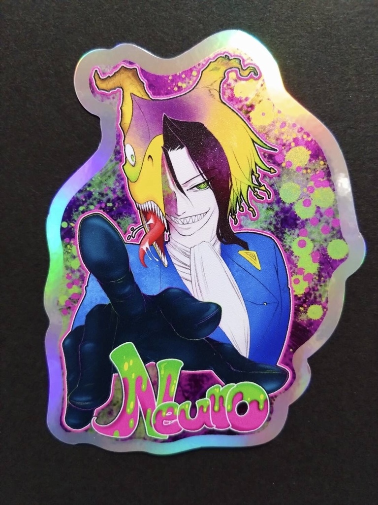 魔人探偵脳噛ネウロ 桂木弥子探偵事務所スマホホロステッカー