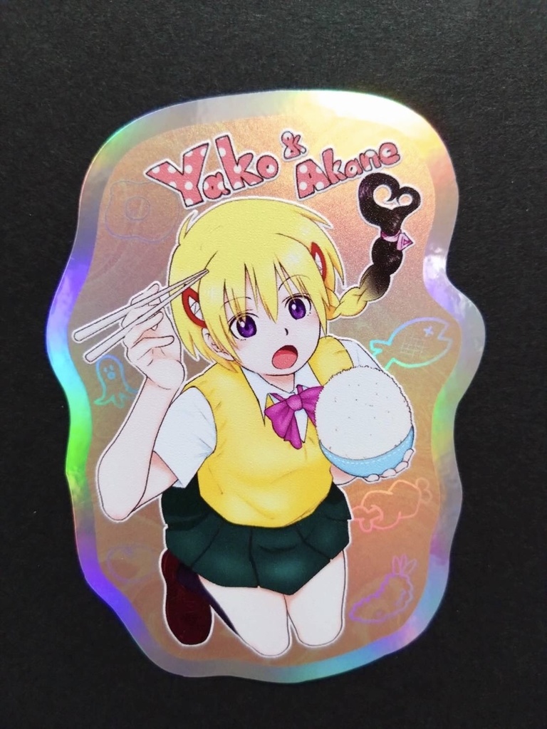 魔人探偵脳噛ネウロ 桂木弥子探偵事務所スマホホロステッカー