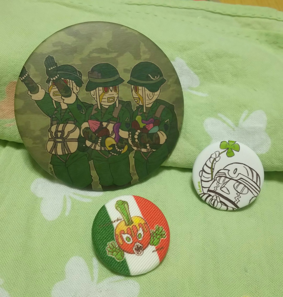 【ラストワン!】BCおやつ支給でかバッチ