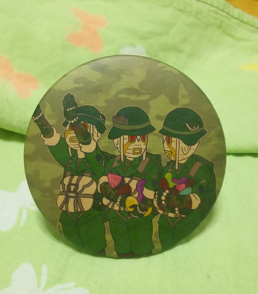 【ラストワン!】BCおやつ支給でかバッチ