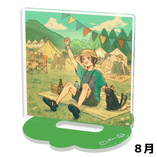 ふむ オリジナル アクリルスタンド ふむとねこの日常 2024