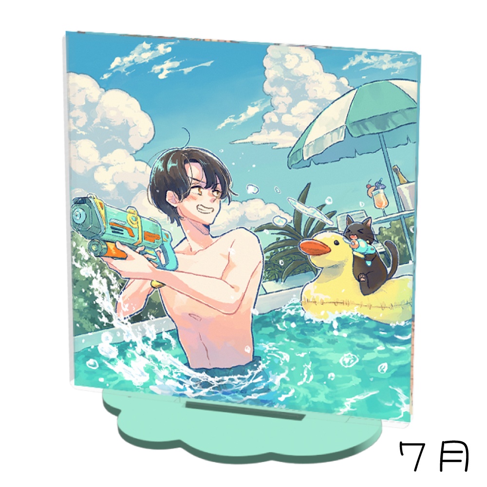 ふむ オリジナル アクリルスタンド ふむとねこの日常 2025