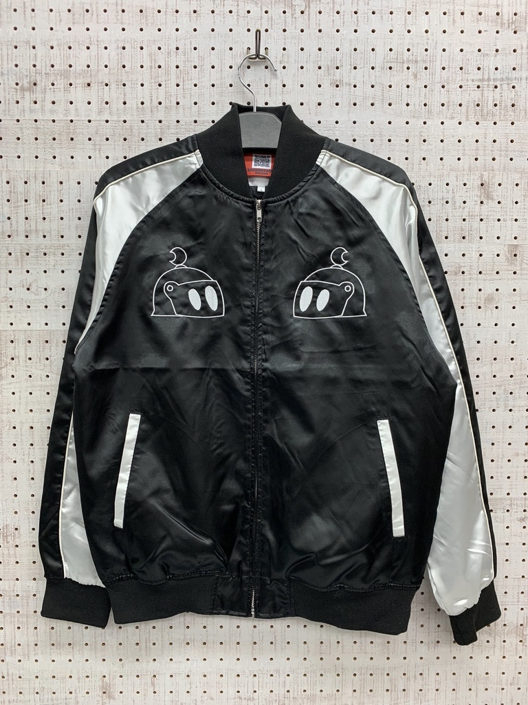 【非公式】姫森ルーナスカジャン(白黒ver)Mサイズ