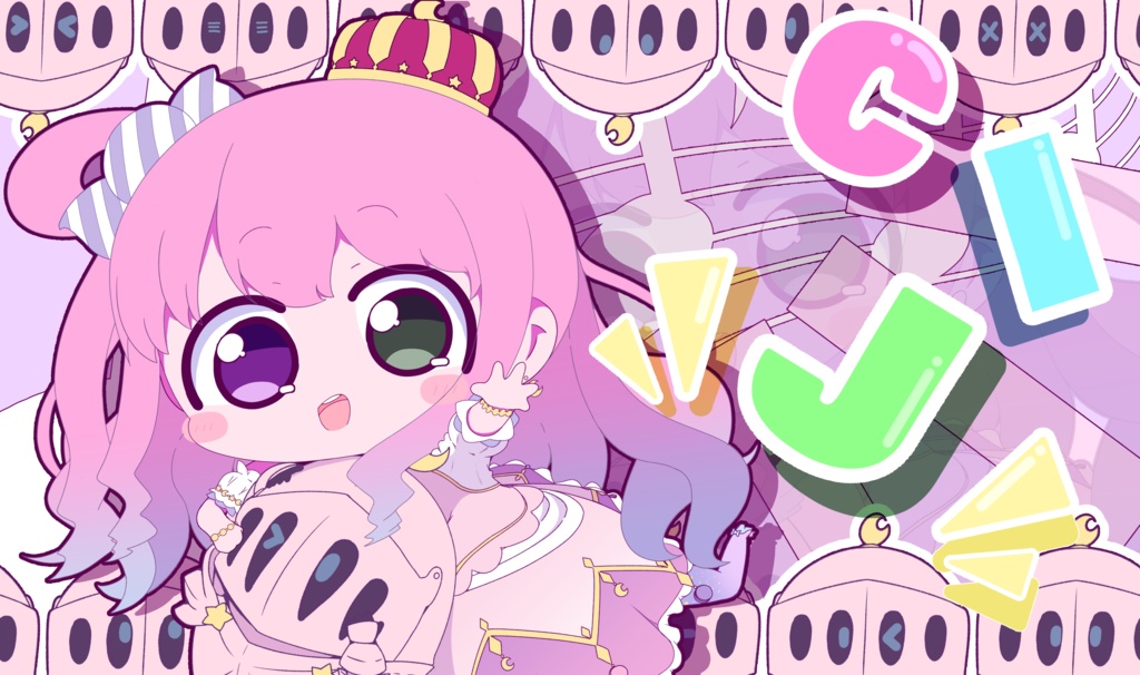 【非公式】姫森ルーナ＆ルーナイトCIJ！ラバーマット