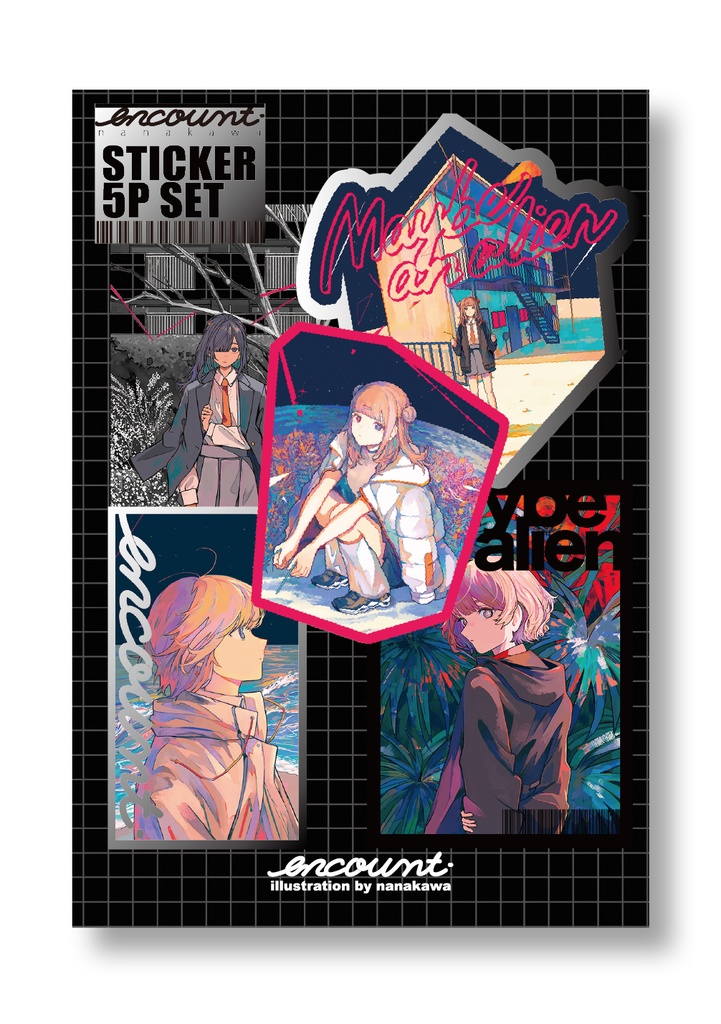 ステッカーセット　Maa