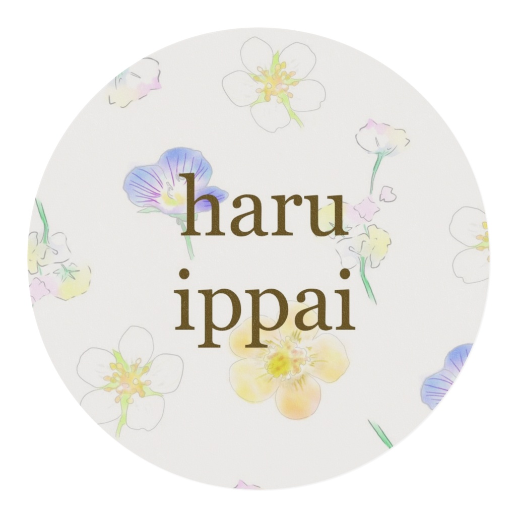 はないっぱい。マスキングテープ