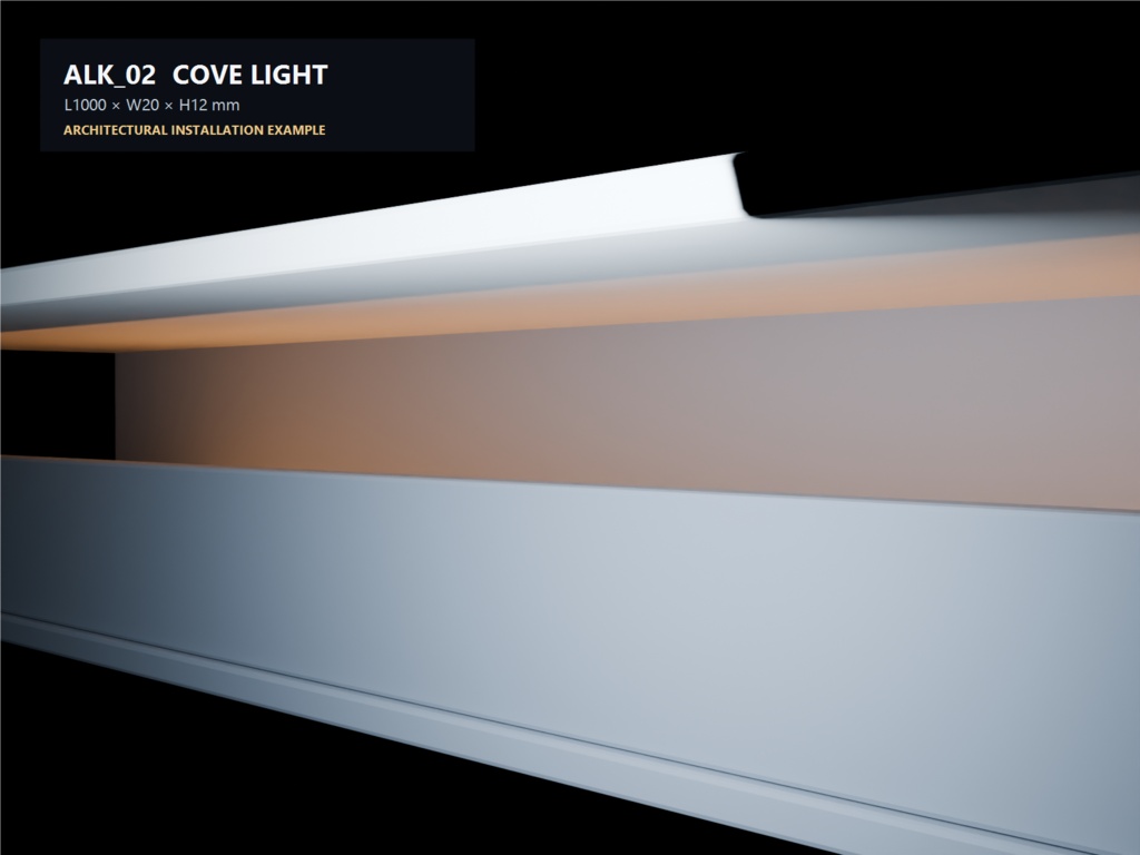 【3Dモデル】建築間接照明6種セット|Architectural Indirect Lighting Kit【Unity・VRChat PC/MN-013】
