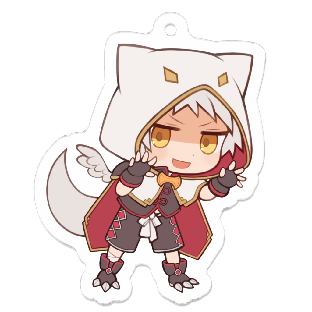 アクリルキーホルダー - 少年フォームガオーポーズ