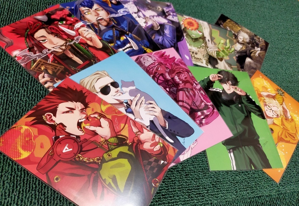 チョビのポストカード セット