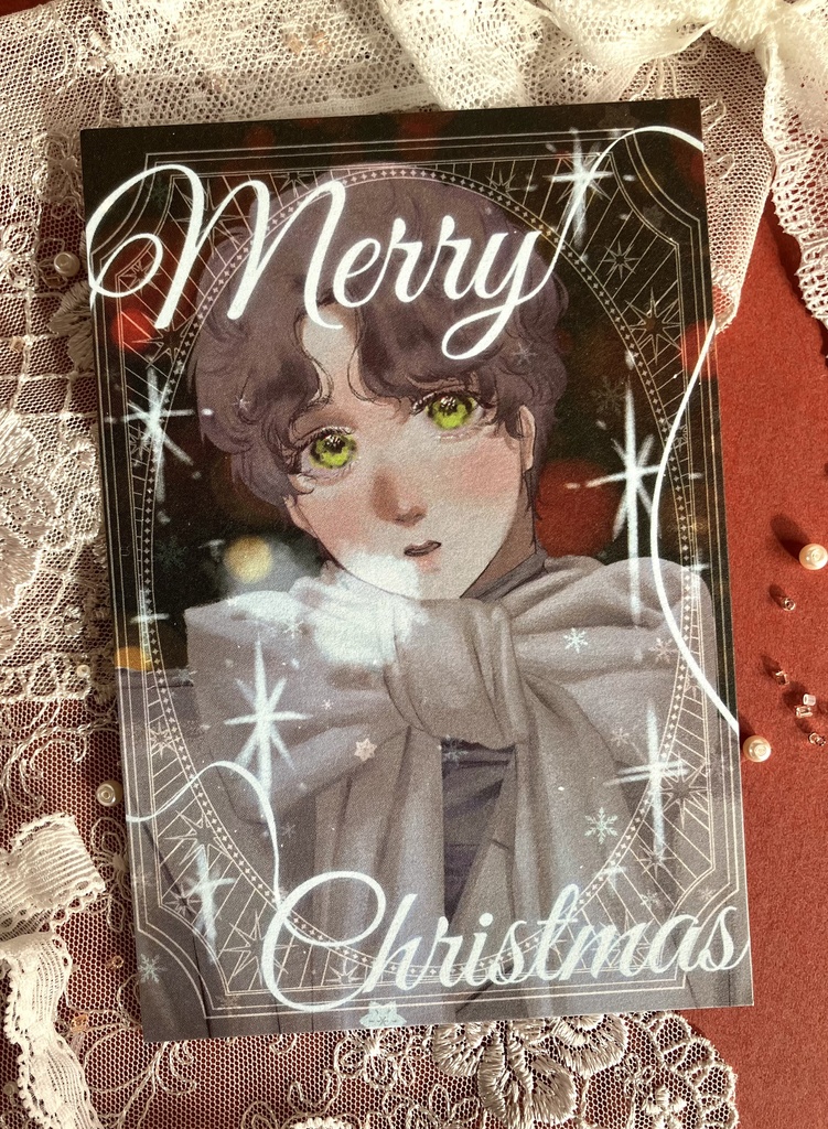 堀宮英知クリスマスポストカード