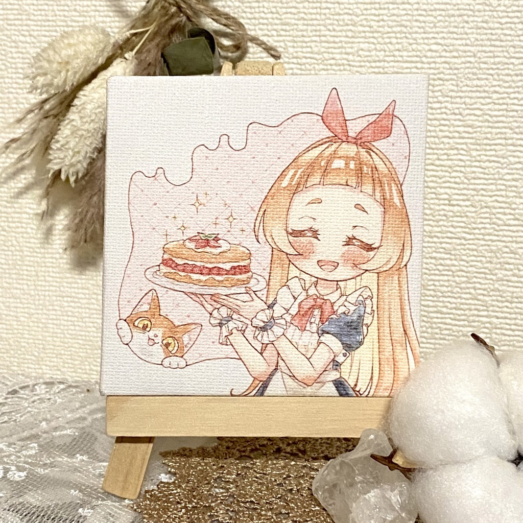 【ミニキャンバス】おやつにしましょう！