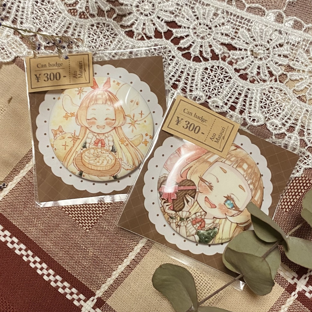 【缶バッジ】店主ちゃん