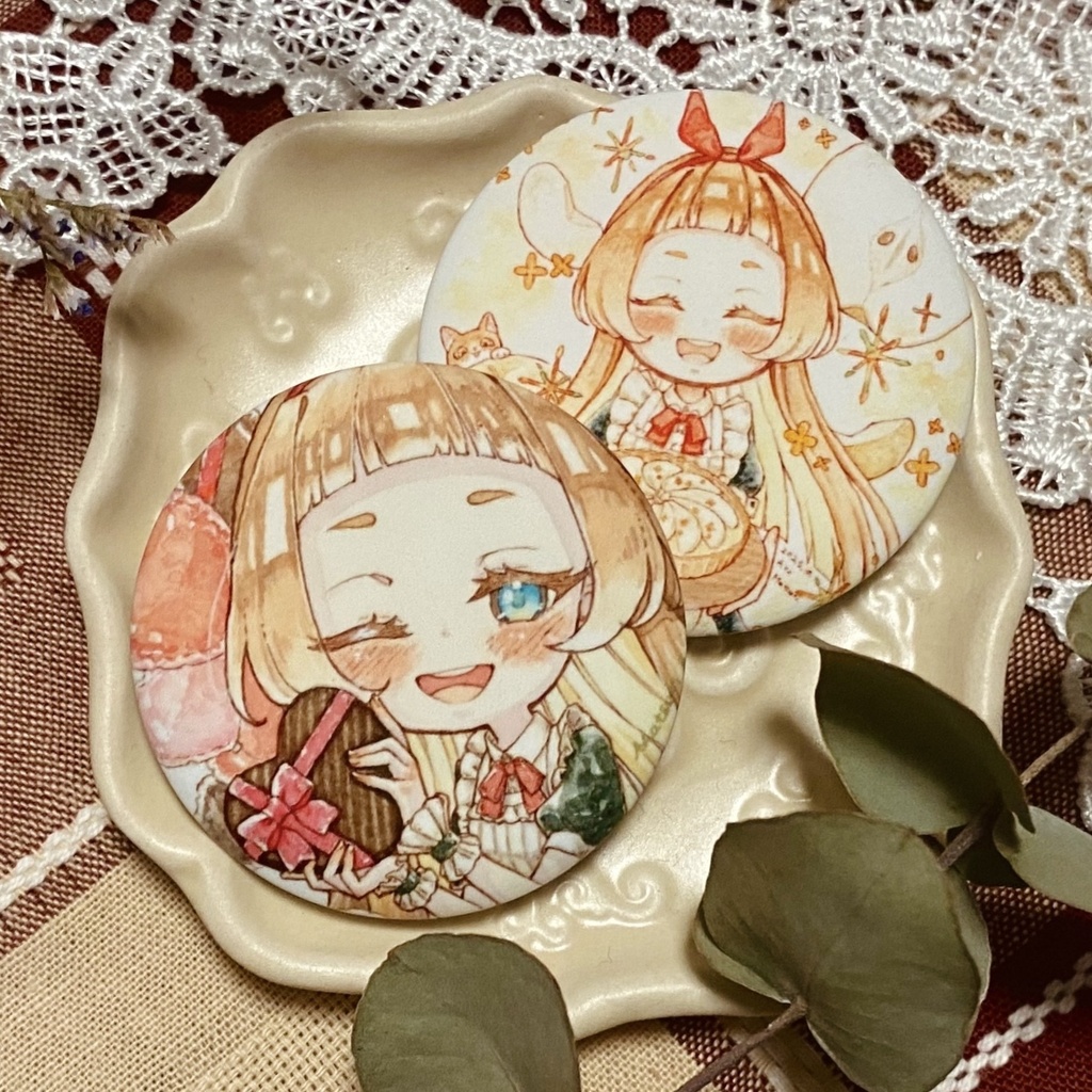 【缶バッジ】店主ちゃん