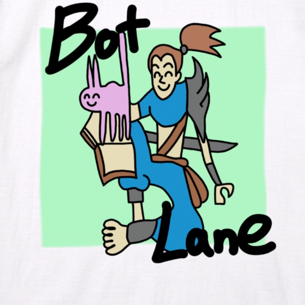 【販売終了】最強ボットレーンTシャツ