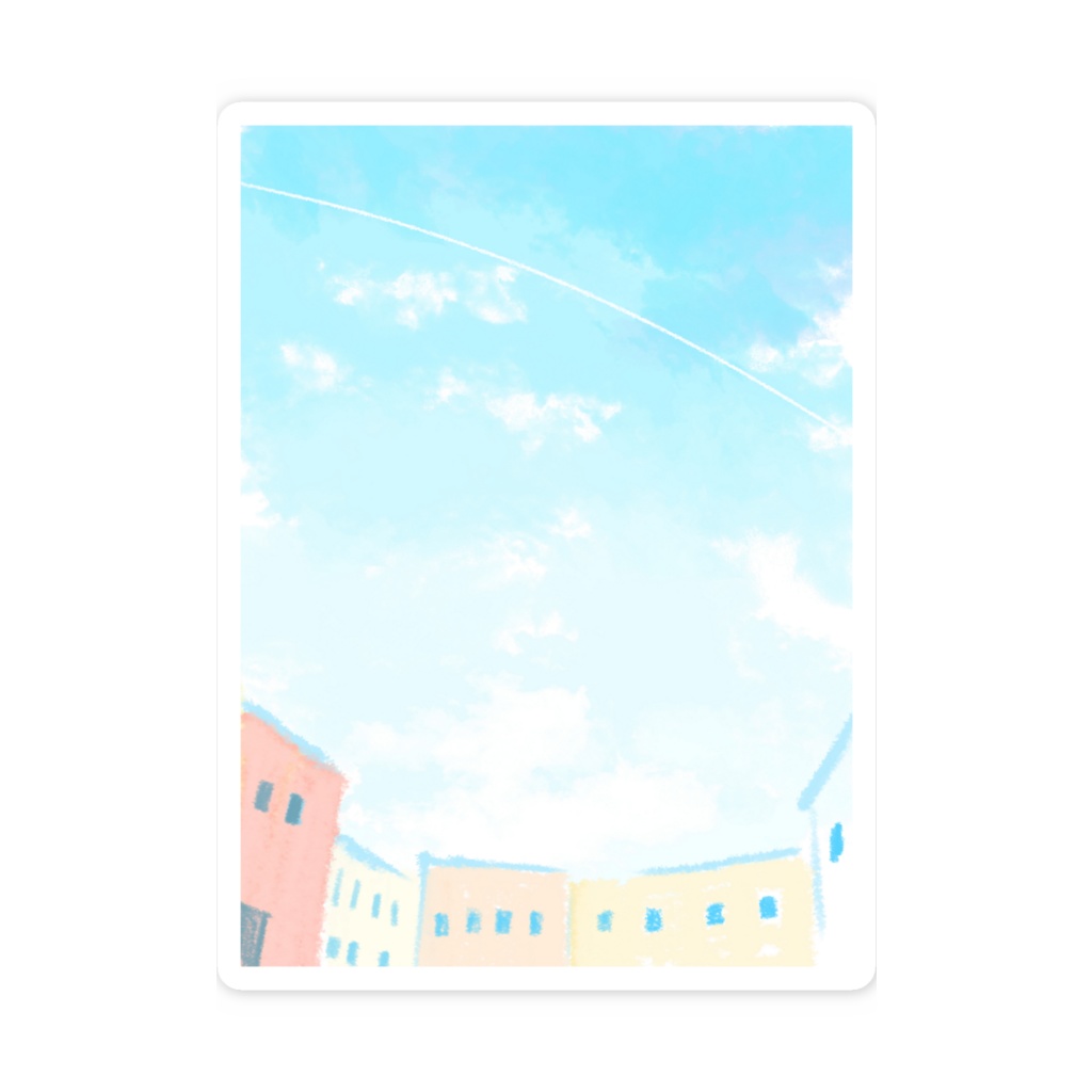 スマホステッカー(空)